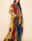 Printed Wide Pants Set
