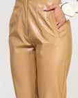 Faux Leather Pants