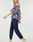 High Waist Zipper Front Skinny Pants