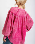 Washed Cotton Gauze Tunic