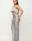 Lux Fringe Maxi Dress