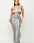 Lux Fringe Maxi Dress