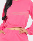 Terry Mesh & Rhinestone Detail Set