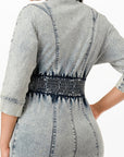 Washed Denim Jumpsuit
