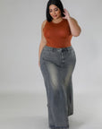 High-waisted Stretch Skirt