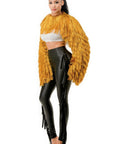 Metallic Tinsel Bolero