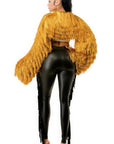 Metallic Tinsel Bolero