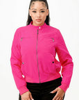 Casual Zip Up Biker Moto Jacket