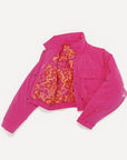 Shiny Puffer Bomber Jacket