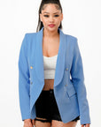 Double Breasted Blazer Jacket
