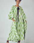 Balloon Sleeves Very Over Fit Pocketed Dress