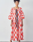 Balloon Sleeves Very Over Fit Pocketed Dress