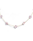 Clover Station Necklace