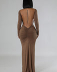 Long Sleeves Stretch Dress