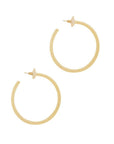 Trendy Fashion 2 Inch Open Hoop Earring