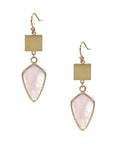 Fashion Marbling Stone Dangle Earring