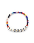 Mama Quote Beaded Stretch Bracelet