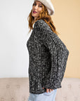 Textured Knitted Sweater
