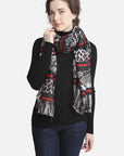 Fashion Animal Print Skinny Scarf