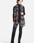 Fashion Animal Print Skinny Scarf