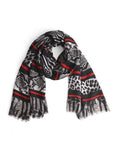 Fashion Animal Print Skinny Scarf
