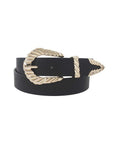 Shrimp Tectured Buckle Belt