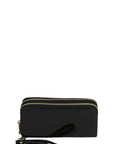 Fashion Smooth Glossy Color Hand Wallet