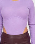 High Leg Underwire Bodysuit