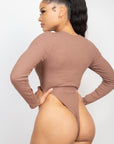 High Leg Underwire Bodysuit