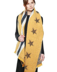 Stars & Stripe Oversized Scarf