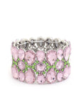 Teardrop Pattern Rhinestone Bracelet