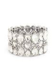 Teardrop Pattern Rhinestone Bracelet