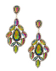 Teardrop Rhinestone Dangle Earring