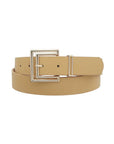 Outline Cutout Square Buckle Belt