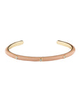 Color Metal Rhinestone Cuff Bracelet