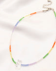 Gummy Bear Charm Beaded Necklace