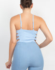 Sweetheart Side Cutouts Bodysuit