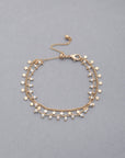 Dainty Star Charm Beaded Dangle Bracelet