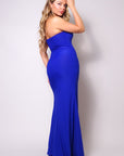 Strapless Sweetheart Maxi Dress