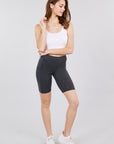 Cotton Jersey Short Leggings