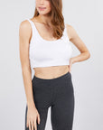 Cotton Jersey Short Leggings