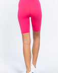 Cotton Jersey Short Leggings