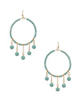 Clay Ball Charm Round Beads Earring