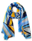 Abstract Print Scarf