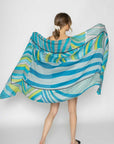 Abstract Print Scarf