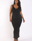 Ribbed Tank Maxi Dress