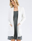 Casual Cardigan With Pockets