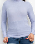 Mock Neck Long Sleeve Top