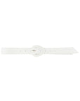 Smooth Oval Buckle Belt