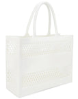 Smooth Vented Handle Tote Bag